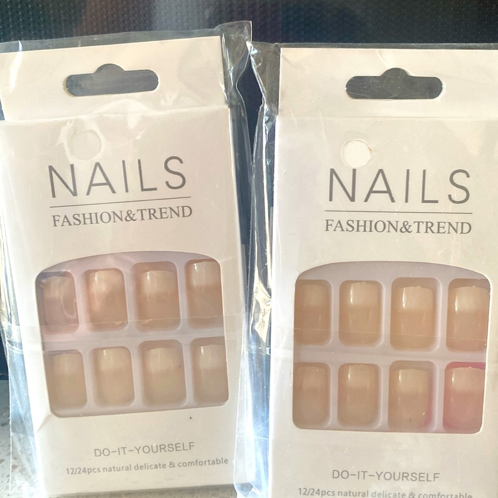 French Tip Nails 2 brand new packages 24 PC - Picture 2 of 3